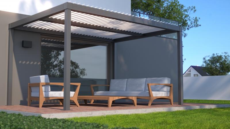 Pergola bioclimatique, votre solution idéale pour profiter du jardin toute l'année